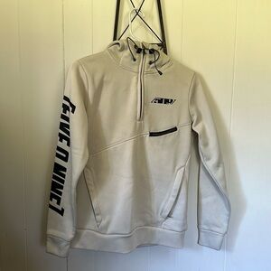 509 Pro Series Sector Quarter Zip Hoodie Size Small Off-White Color